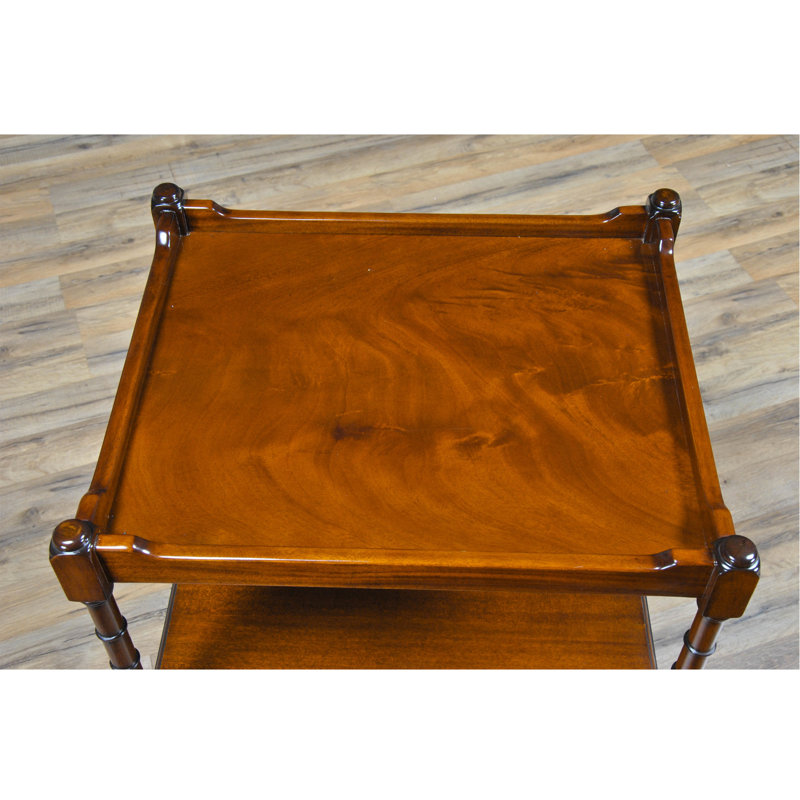 Solid Wood 2 - Drawer End Table