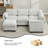 5 - Piece Reversible Modular Corner Sectional With Ottoman-1409123930