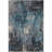 Ballyrashane Power Loom Blue/Black/Gray Rug-1560577669