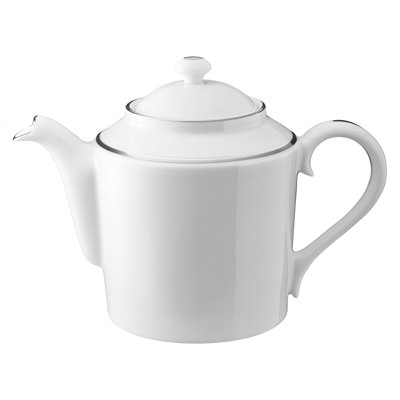 Galon Platinium Porcelain Teapot