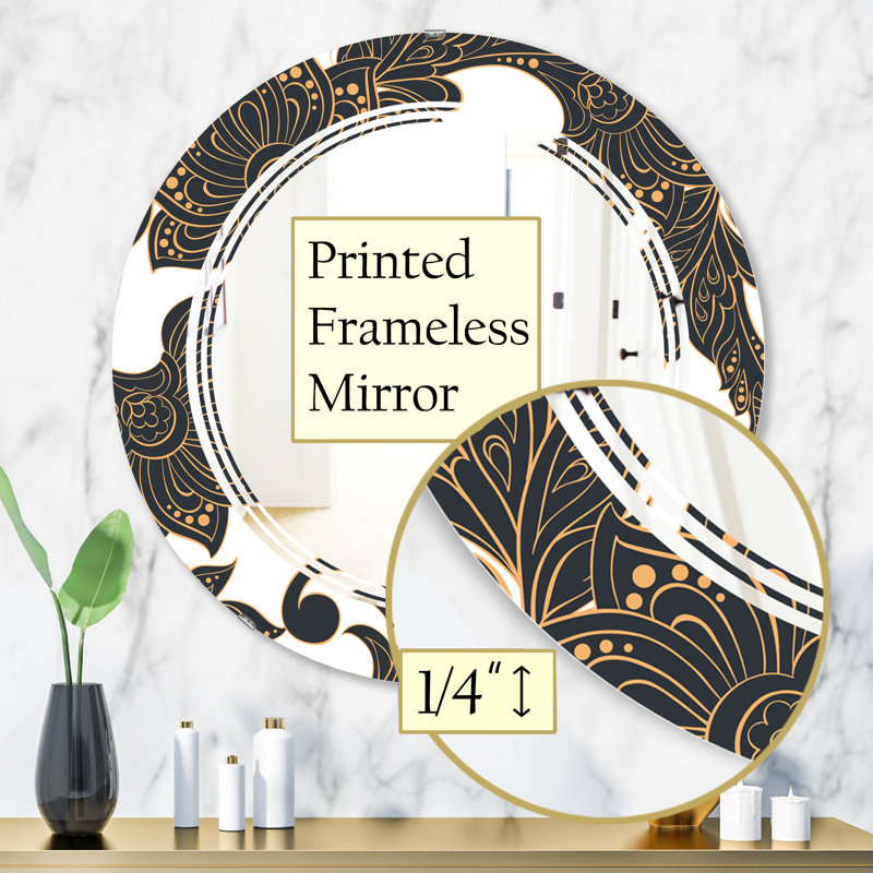 Miroir mural Triple C, H 31,5 po x l po