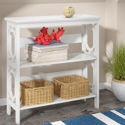 Bibliothèque standard en bois H 32,5 "x l 31,5" Rumbell
