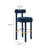 Toulouse Upholstered Velvet Counter Stool-92590967-92590965
