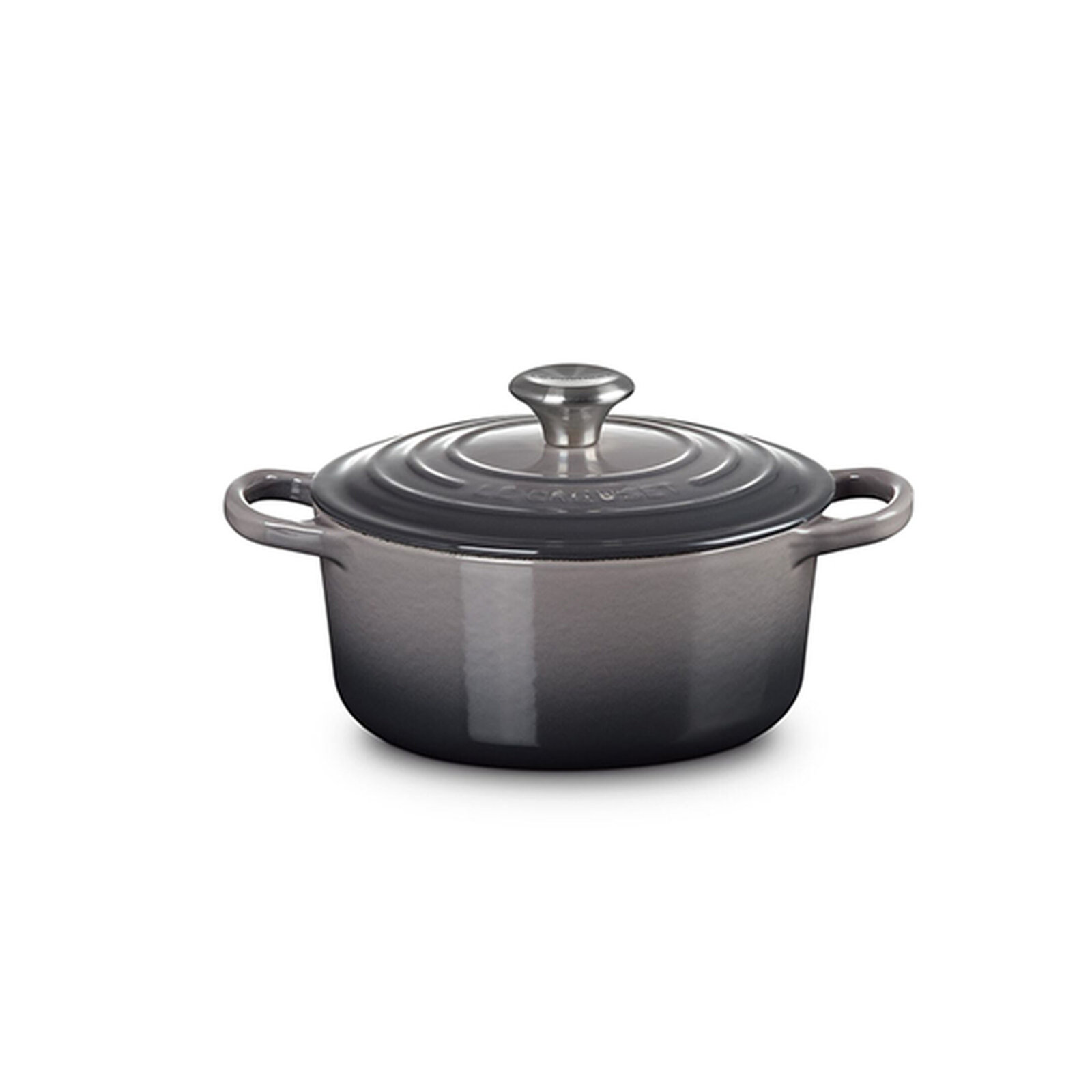 Le Creuset Signature Enameled Cast Iron Round Dutch Oven with Lid, 2 quarts, Oyster