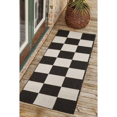 COUNTY CHEQUER BLACK 120/170cm