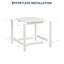 Table d'appoint d'extérieur carrée - Table de bout de patio de style Adirondack pour piscine ou jardin-679237499