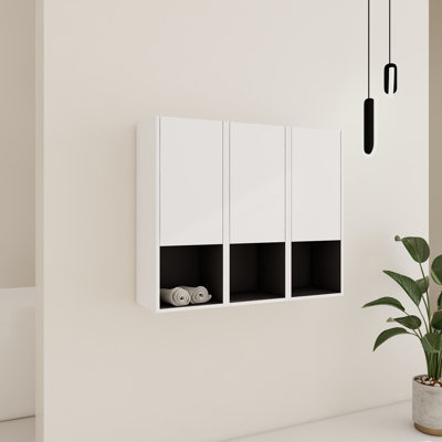 Aldermarsh 29.5"H Wall-Mounted Bathroom Cabinet