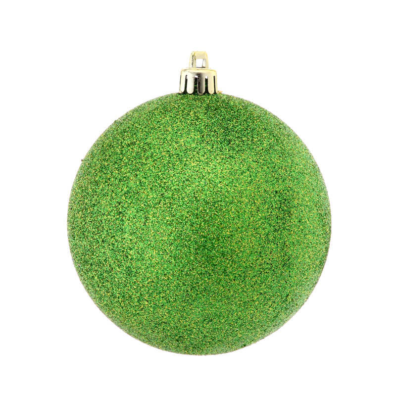 Vp Glitter Ball 140Mm, Vert pomme