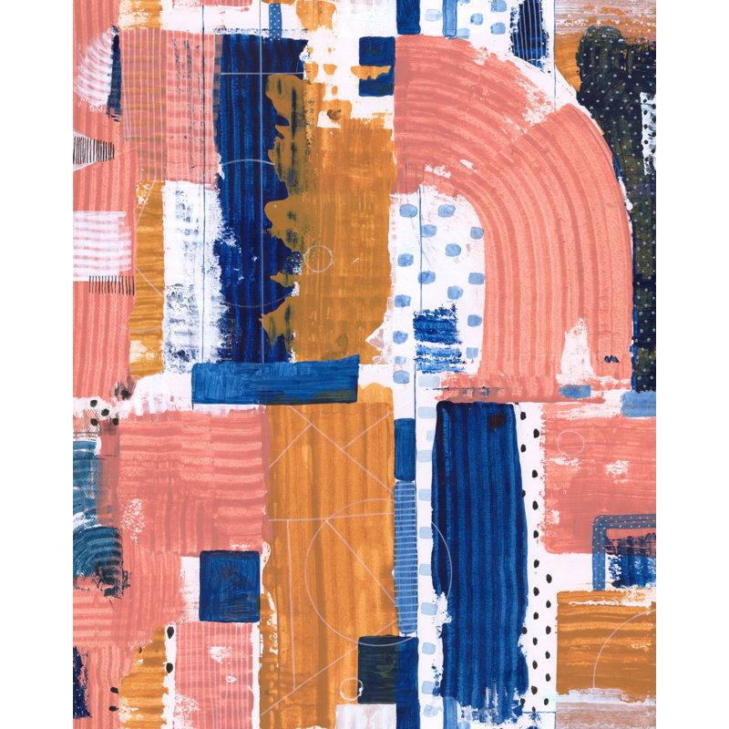Revival (Mid Century Modern) Abstract Wallpaper Roll