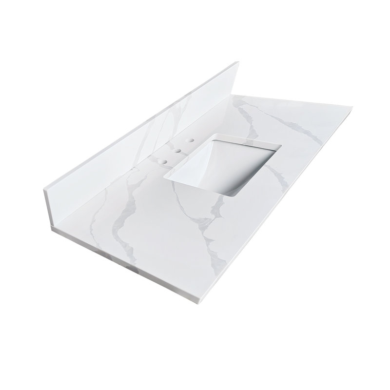 Comptoir de salle de bain 49 po Carrara