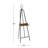 Golnar Black Metal Large Free Standing Adjustable Display Stand Easel-86782726