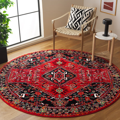 Tapis rouge / noir Vintage Performance