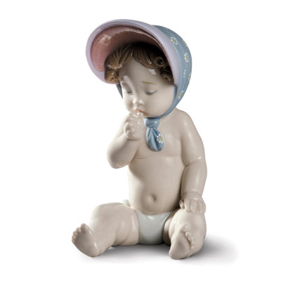 Girl with Bonnet Figurine -  Lladro, 01009126