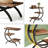 Chic End Table,C-Shaped Side Table,Sofa Table