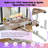 59" Height Adjustable Electric Standing Desk With Memory Presets & Cable Management-1652085716