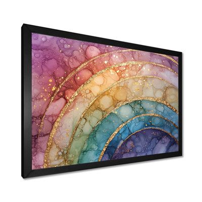 Radiant Cascade Of Rainbow I - Rainbow Wall Art Print