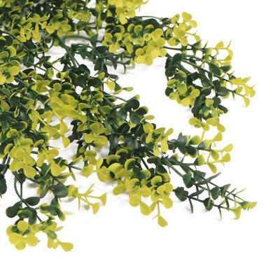 Multipack Hanging Plants Fire / UV Resistant 76cm Faux Fern Plant