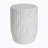 Outdoor Side Table, White