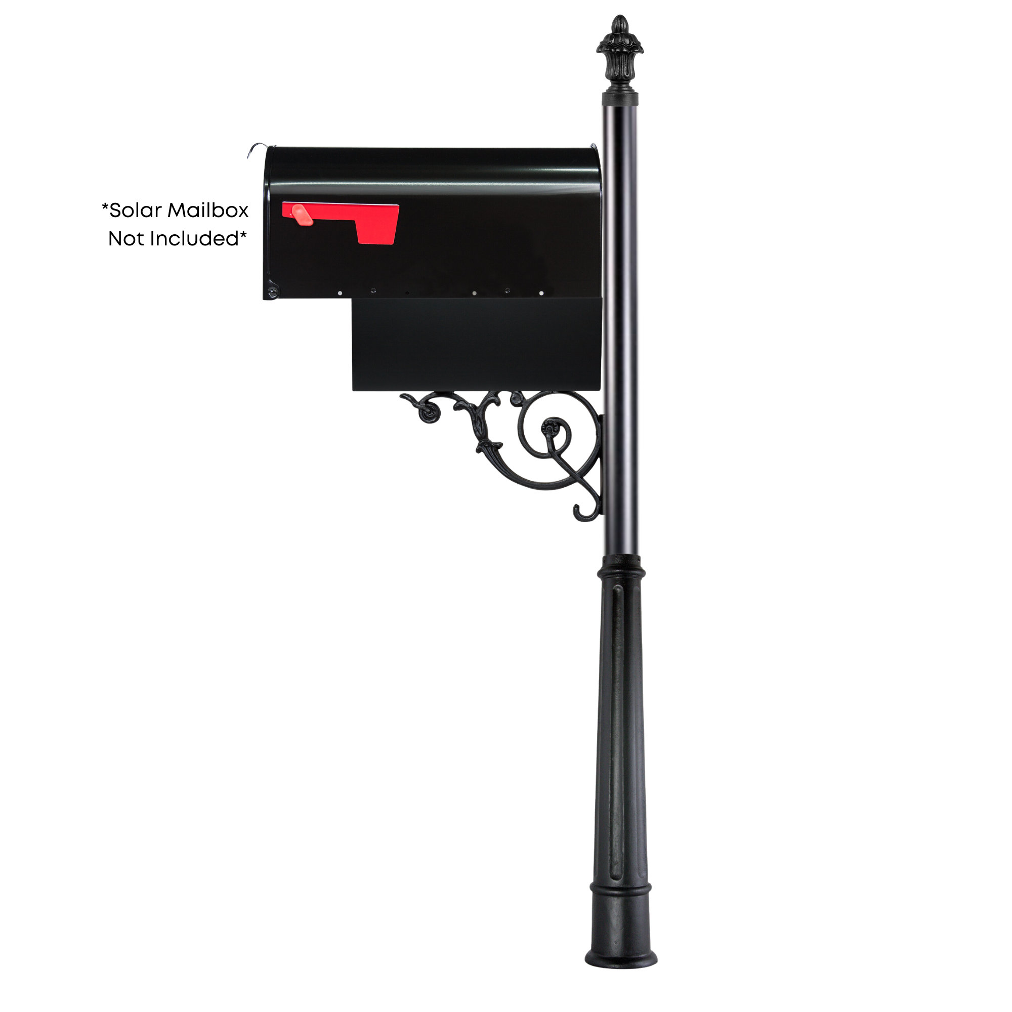 Imperial Mailbox Systems Post Mounted Mailbox | Wayfair