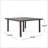 FIONA 64" SQUARE DINING TABLE-239668435