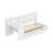 Wooden L-Shape Daybed With Seven Storage Cabinets And Two Storage Drawers, Multi-Functional Bed With Study Desk And Built-In Bookshelf-1271621997-1271621996