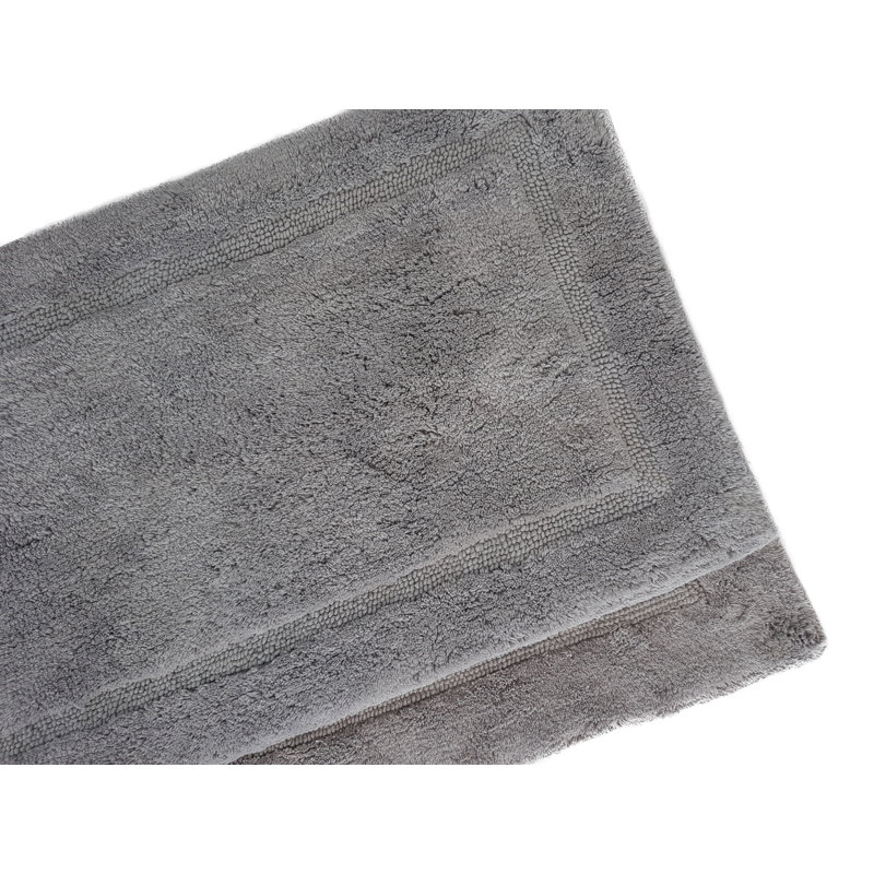 Tapis pour salle de bain Delia, Gris marbre