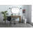 Hudson 48'' Single Bathroom Vanity with Engineered Marble Top-93548944
