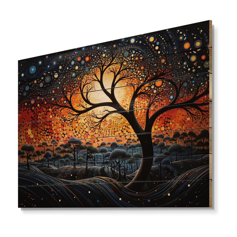 Art africain-américain, Soulful I sur bois, H 24 po x l 32 po x P 0,78 po