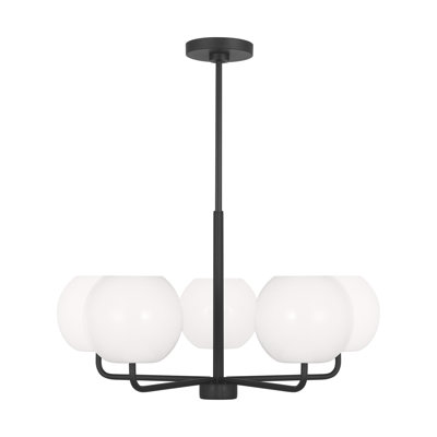 Jorund 5 - Light Dimmable Shaded / Spider Chandelier