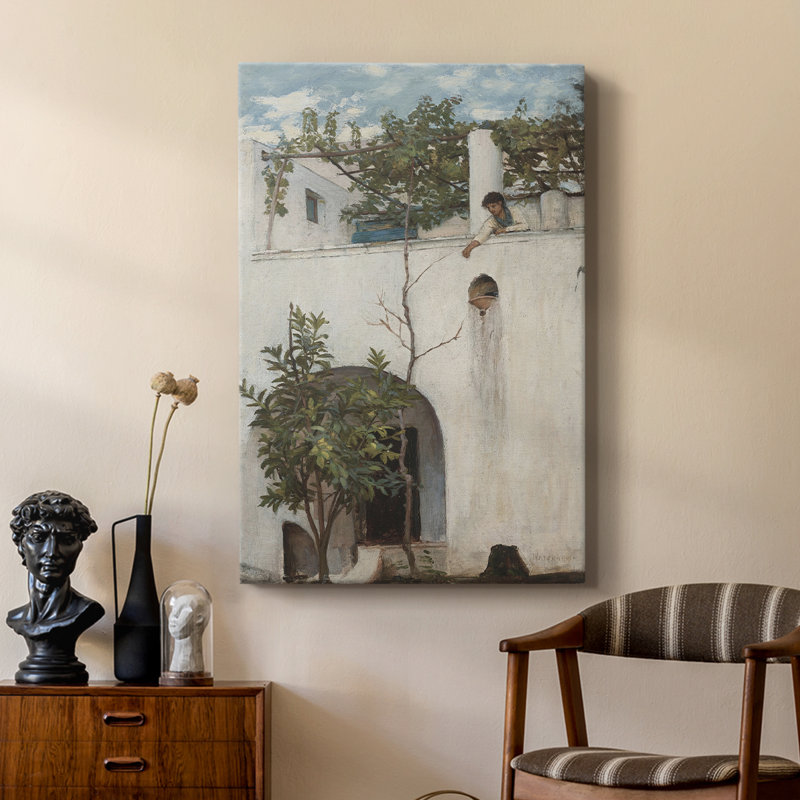 Paysage rétro CCV III - galerie Cavas sur mesure, H 27 po x l 18 po