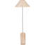 Hali 152cm Cerused/Limed Traditional Floor Lamp