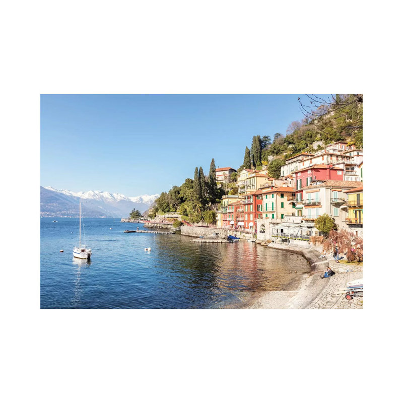Varenna On Como Lake, Italy by Matteo Colombo - Wrapped Canvas Print, 101.6 cm H x 66.04 cm W x 1.91 cm D