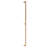 Emtek Select Appliance Pull 36" Centre-to-Centre w/ Rectangular Stem & Smooth Pull-98701101