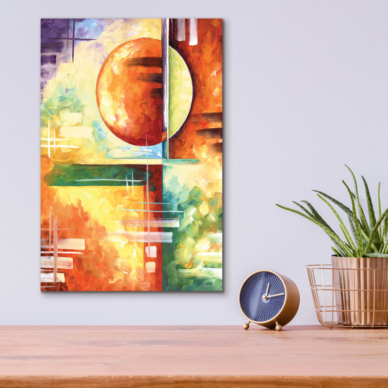 «Color Explosion I» par Megan Duncanson, H 16 po x l 12 po x P 0,13 po
