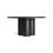 4 Quarter Round Solid Wood Dining Table-90927618-90927614