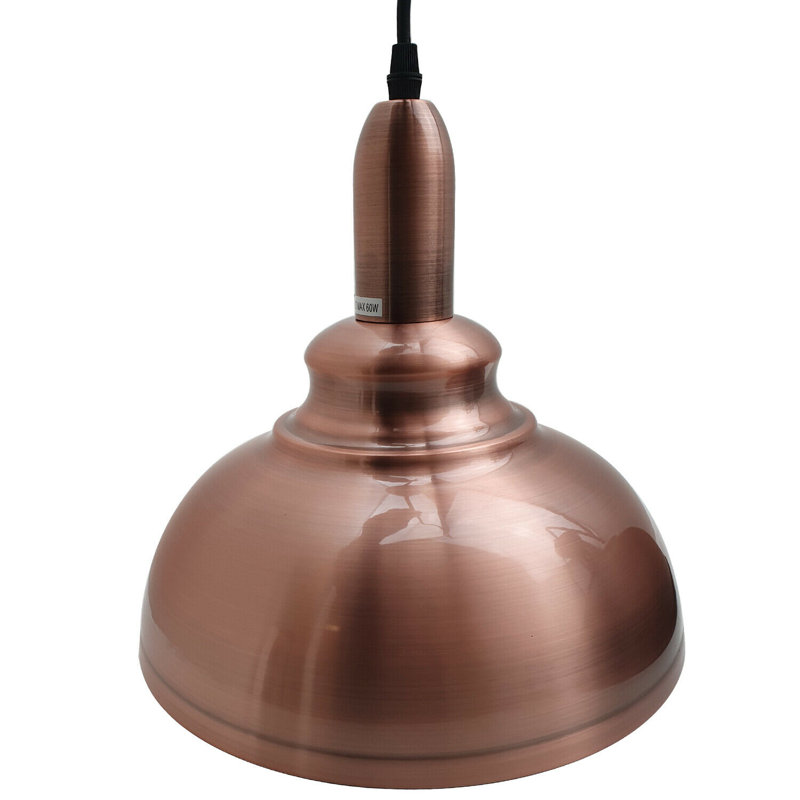 Gustafson 1 - Light Copper Dome Pendant