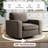 36.2" Wide Upholstered Swivel Accent Armchair-1014536235