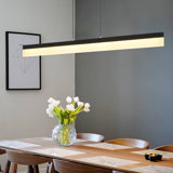 Luminaire suspendu moderne moderne à DEL avec îlot en acrylique 20 watts Modern Triac