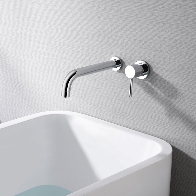 1 Handle Bathroom Bath Faucet, Chrome