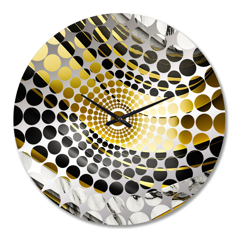 Mariame - Horloge murale abstraite, Grand