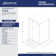 Flex 32.44" x 72" Rectangle Pivot Shower Enclosure