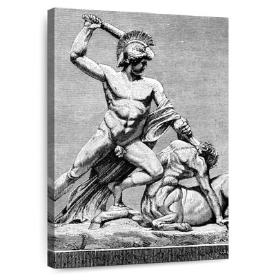 Leisha Theseus Killing The Minotaur