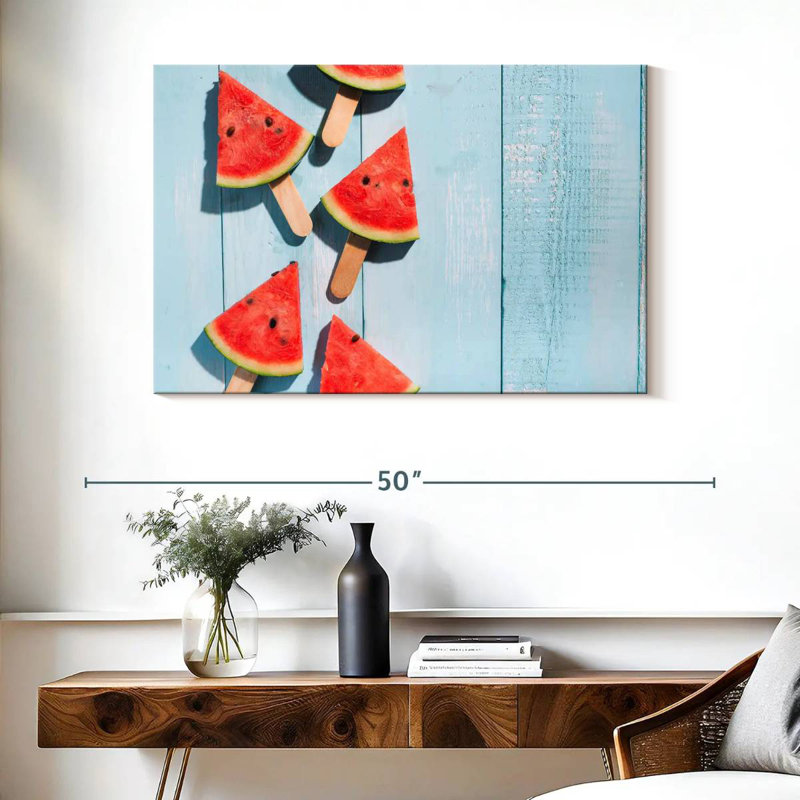 Yarlin Watermelon, 26" H x 39" W