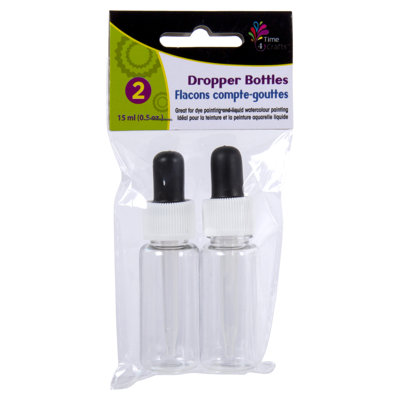 2 Piece Dropper Bottles Set