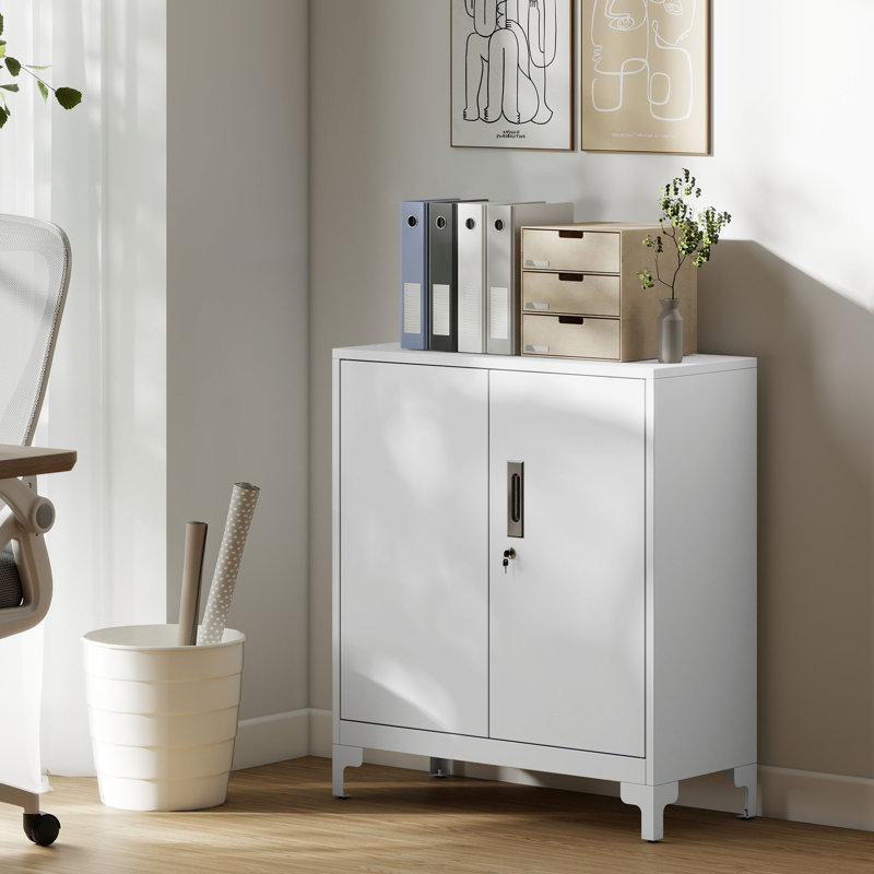 80cm Wide 0 -Drawer File Cabinet, White