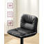 Brookridge Swivel Upholstered Adjustable Height Counter Stool with Metal Frame-1934253499