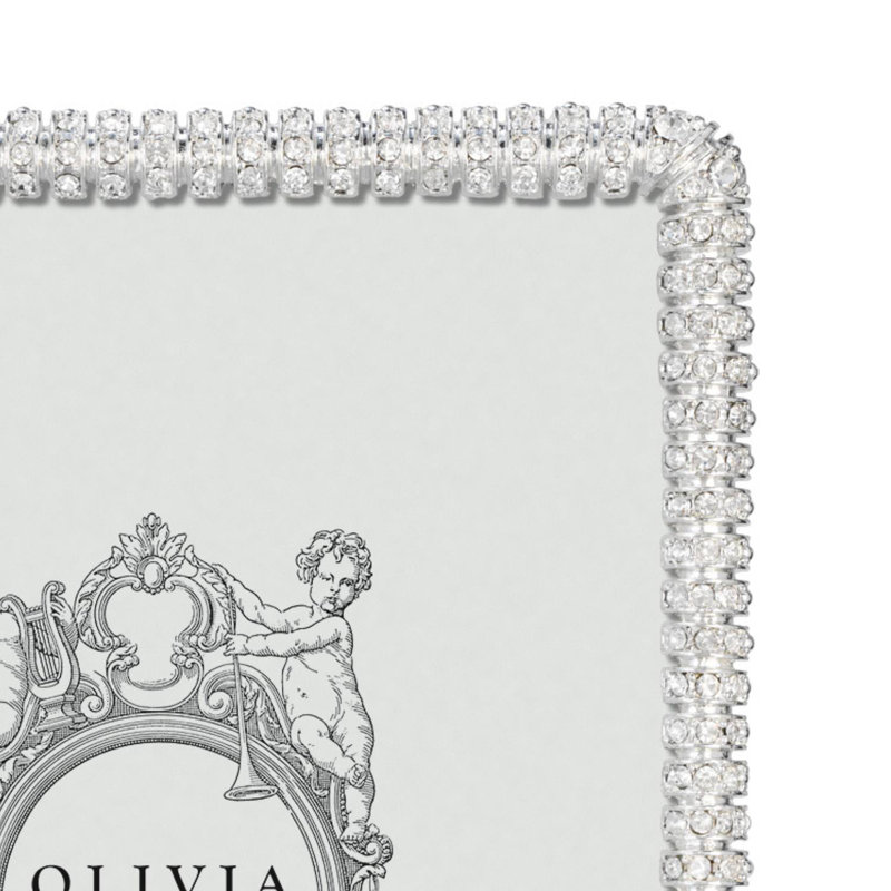 Chelsea Metal Picture Frame, 5" x 7"