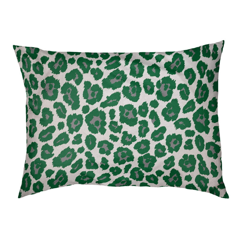 Coussin pour chien Baltimore Football, Très grand (l 40 po x P 50 po x H 6 po), Blanc / argent / vert