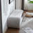 52.17-inch Chenille Upholstered Bench Shoe Bench Entryway Bench-2099737676
