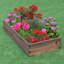 Wood Raised Garden Bed